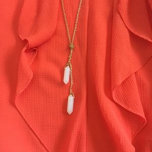 Women’s iZ coral/salmon blouse (not as orange irl)